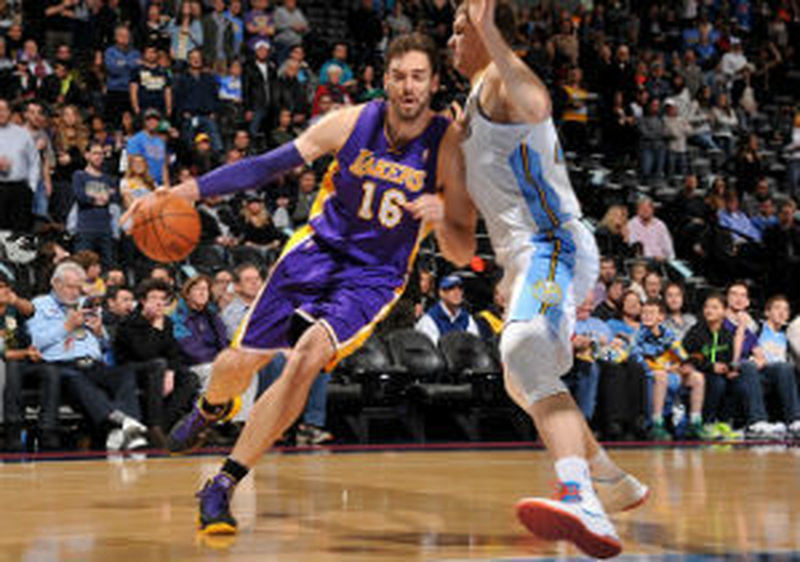 Pau Gasol, ante Denver