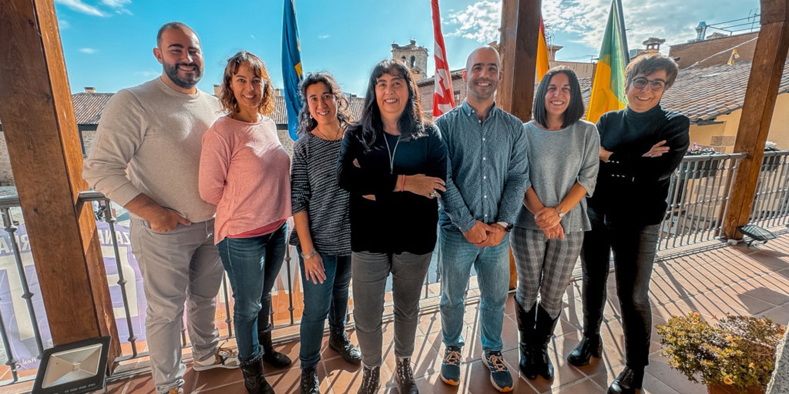 El nuevo equipo de gobierno del Ayuntamiento de Manzanares El Real