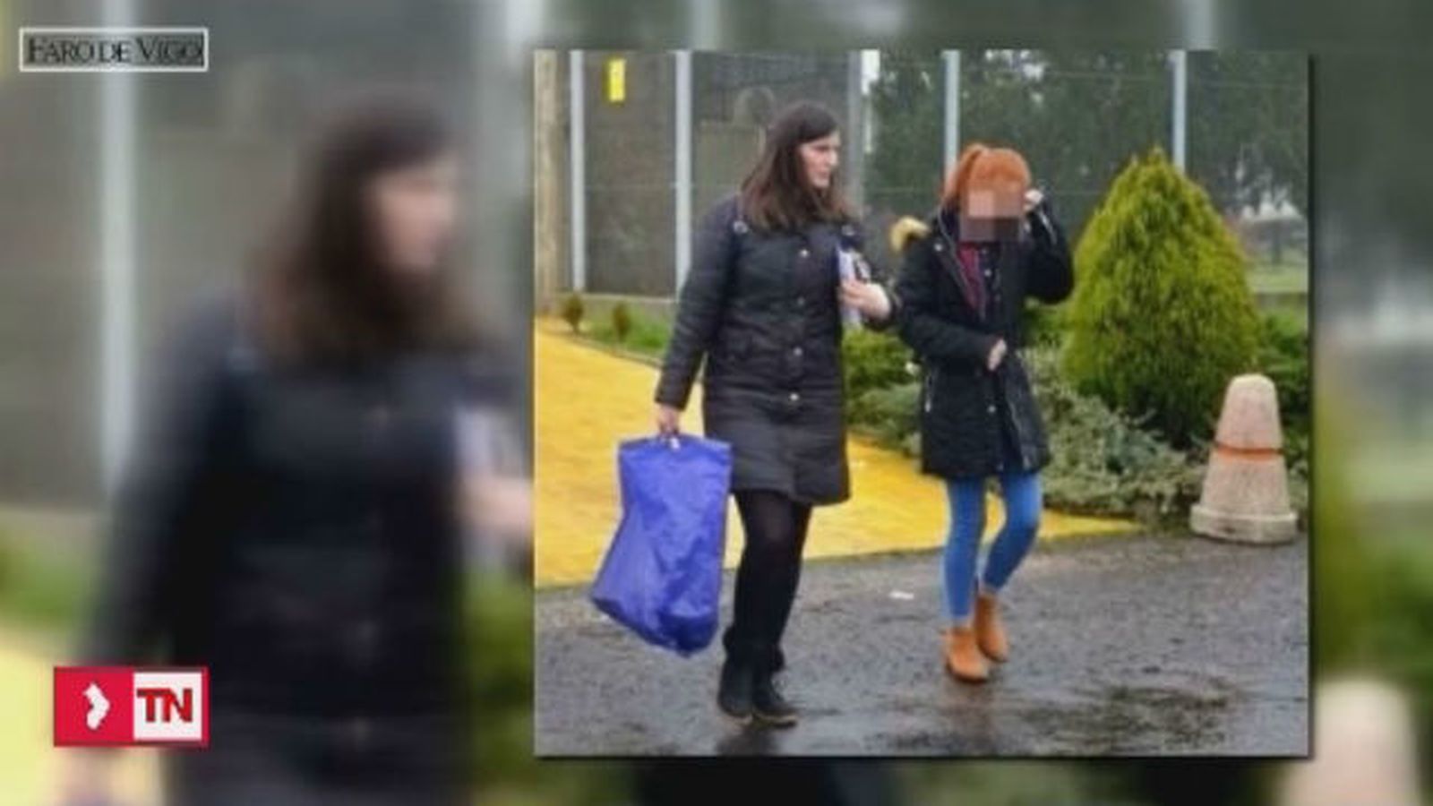 La mujer de "El Chicle" va a visitarle con su hija en la prisión de A Lama