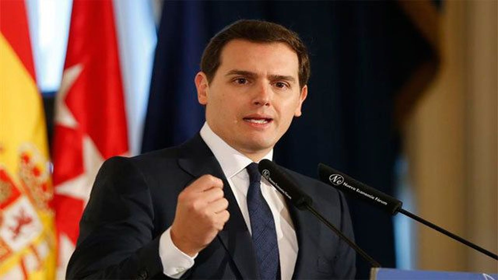 Rivera dice que Rajoy rechazó aplicar el 155 en Cataluña antes del 1-O y por eso su gestión fue "desastrosa"