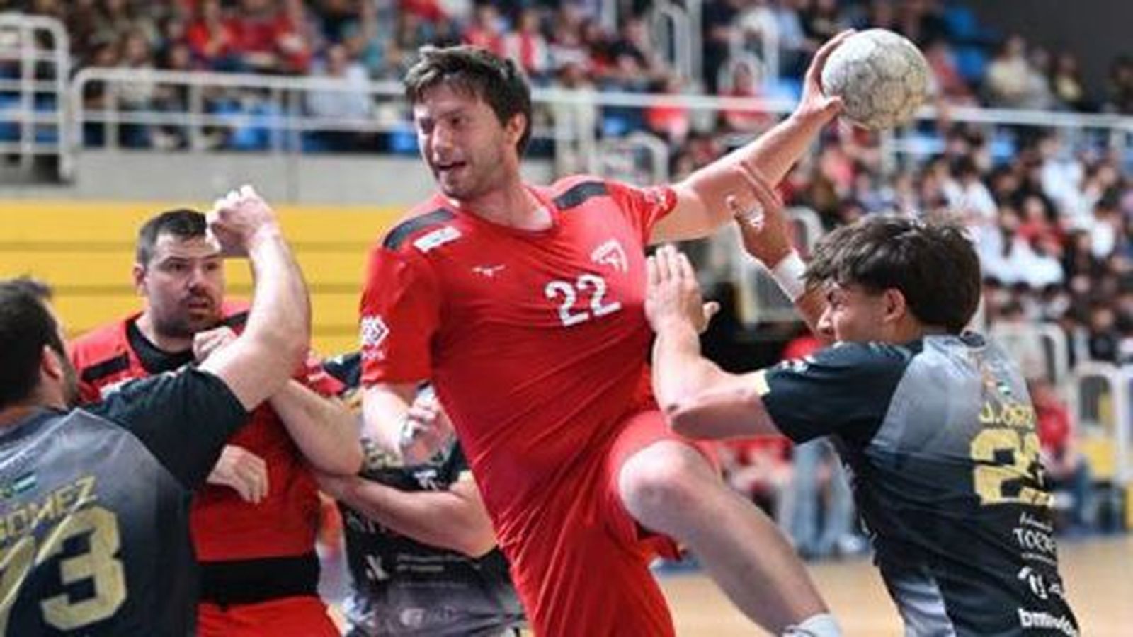 Balonmano Alcobendas ante Ademar León, en cuartos de final de la Copa del Rey
